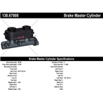 Order New Master Cylinder by CENTRIC PARTS - 130.67008 For Your Vehicle