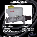 Order New Master Cylinder by CENTRIC PARTS - 130.67016 For Your Vehicle