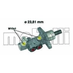 Order New Master Cylinder by METELLI SPA - 05-0490 For Your Vehicle