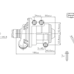 Order New Water Pump by NISSENS - 831087 For Your Vehicle