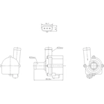 Order New Water Pump by NISSENS - 832121 For Your Vehicle