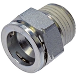 Order Oil Cooler Line Connector (Block Parts) by DORMAN (OE SOLUTIONS) - 800-711 For Your Vehicle