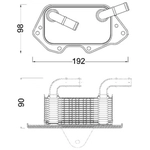 Order MAHLE ORIGINAL - CLC186-000S - Engine Refroidisseur d'huile For Your Vehicle