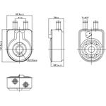 Order Oil Cooler by NISSENS - 91448 For Your Vehicle