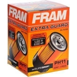 Order Filtre à l'huile par FRAM - PH11 For Your Vehicle