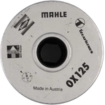 Order Filtre à l'huile par MAHLE ORIGINAL - OX125 For Your Vehicle
