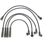 Order Original Equipment Replacement Ignition Wire Set by DENSO - 671-4003 For Your Vehicle