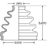 Order EMPI - 86-2127D - Outer Boot Kit For Your Vehicle