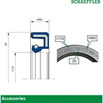 Order Output Shaft Seal by SCHAEFFLER - SS2632 For Your Vehicle