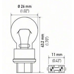 Order Parking Light by HELLA - 3157 For Your Vehicle
