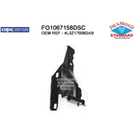 Order Passenger Side Front Bumper Bracket - FO1067158DSC For Your Vehicle