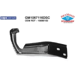 Order Passenger Side Front Bumper Bracket - GM1067116DSC For Your Vehicle