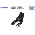 Order Passenger Side Front Bumper Bracket - NI1067115DSC For Your Vehicle