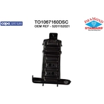 Order Passenger Side Front Bumper Bracket - TO1067160DSC For Your Vehicle