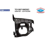 Order Passenger Side Front Bumper Bracket - TO1067166DSC For Your Vehicle