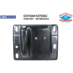 Order Support de couvercle de pare-chocs avant passager - CH1043107DSC For Your Vehicle