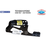 Order Passenger Side Front Bumper Cover Support - TO1043127DSC For Your Vehicle