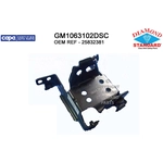 Order Passenger Side Front Bumper Support Bracket - GM1063102DSC For Your Vehicle