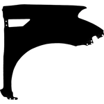 Order Passenger Side Front Fender Assembly by SHERMAN PARTS - 3250-31-2 For Your Vehicle