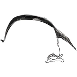 Order Passenger Side Front Fender Inner Panel - TO1249145 For Your Vehicle