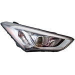 Order Passenger Side Headlamp Assembly Composite - HY2503179C For Your Vehicle