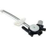 Order Passenger Side Rear Door Glass Regulator - HO1551116 For Your Vehicle