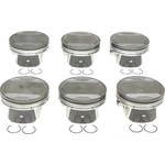 Order Piston (Pack of 6) by MAHLE ORIGINAL - 2244046 For Your Vehicle