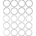 Order Piston Ring Set by MAHLE ORIGINAL - 51471CP.040 For Your Vehicle
