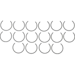 Order Piston With Rings (Pack of 8) by MAHLE ORIGINAL - 2243891WR050MM For Your Vehicle