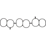 Order Plenum Gasket Set by VICTOR REINZ - 15-10798-01 For Your Vehicle