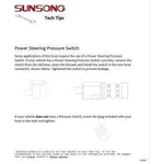 Order Power Steering Pressure Hose by SUNSONG NORTH AMERICA - 3401034 For Your Vehicle