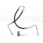 Order Power Steering Pressure Hose by SUNSONG NORTH AMERICA - 3401179 For Your Vehicle
