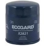 Order Premium Oil Filter by ECOGARD - X2821 For Your Vehicle