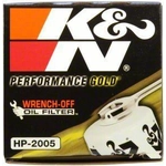 Order Filtre à huile premium par K & N ENGINEERING - HP2005 For Your Vehicle