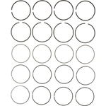 Order Premium Piston Rings by MAHLE ORIGINAL - 41564 For Your Vehicle
