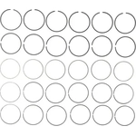 Order Premium Piston Rings by MAHLE ORIGINAL - 41696CP For Your Vehicle