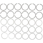 Order Premium Piston Rings by MAHLE ORIGINAL - 41718.020 For Your Vehicle