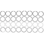 Order Premium Piston Rings by MAHLE ORIGINAL - 41718.040 For Your Vehicle