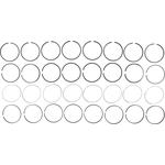 Order Premium Piston Rings by MAHLE ORIGINAL - 41768.010 For Your Vehicle