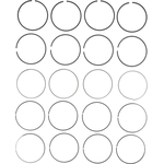 Order Premium Piston Rings by MAHLE ORIGINAL - 41851CP.020 For Your Vehicle