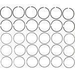 Order Premium Piston Rings by MAHLE ORIGINAL - 41916CP.020 For Your Vehicle