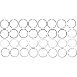 Order MAHLE ORIGINAL - 41940.030 - Piston Ring Set For Your Vehicle