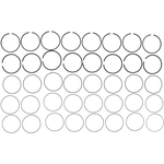 Order MAHLE ORIGINAL - 42066CP - Premium Piston Rings For Your Vehicle