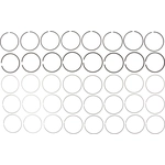 Order Premium Piston Rings by MAHLE ORIGINAL - 42108CP For Your Vehicle