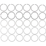 Order Premium Piston Rings by MAHLE ORIGINAL - 42283CP For Your Vehicle