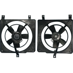 Order Radiator And Condenser Fan Assembly by AGILITY - 6016103 For Your Vehicle