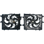 Order Radiator And Condenser Fan Assembly by AGILITY - 6018119 For Your Vehicle