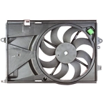 Order Radiator And Condenser Fan Assembly by APDI - 6010007 For Your Vehicle
