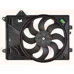 Order APDI - 6010009 - Dual Radiator and Condenser Fan Assembly For Your Vehicle