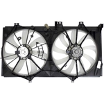 Order APDI - 6010071 - Dual Radiator and Condenser Fan Assembly For Your Vehicle